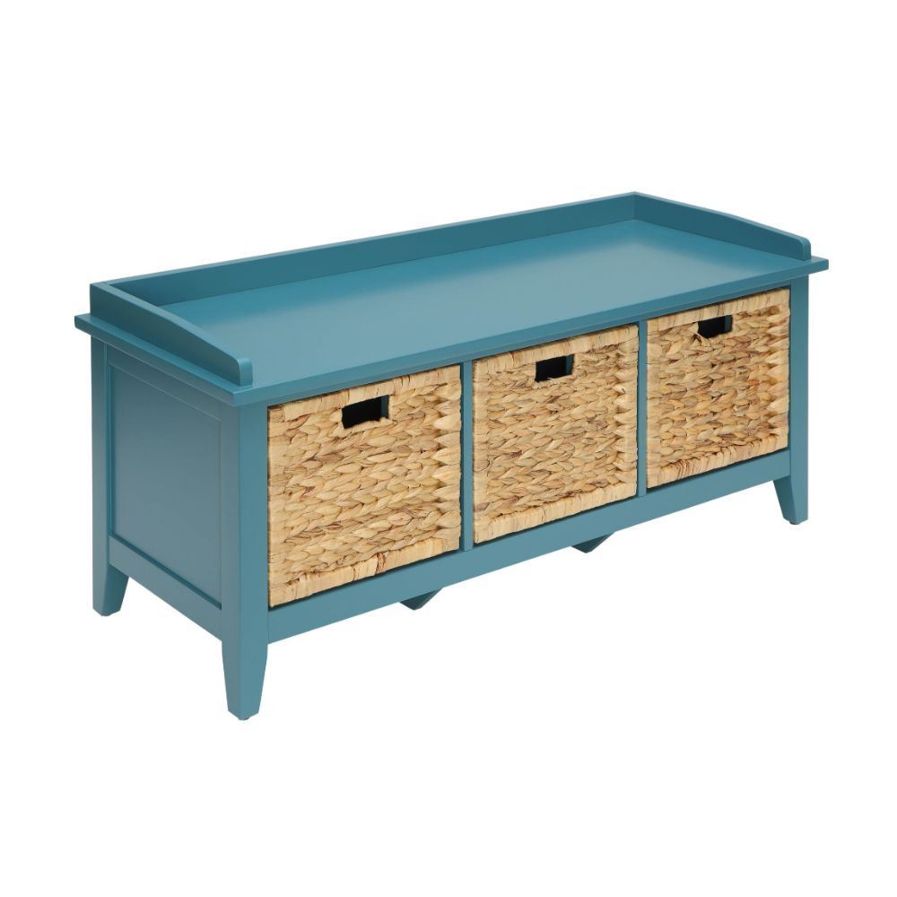 Free Flow Bench with Storage - Teal