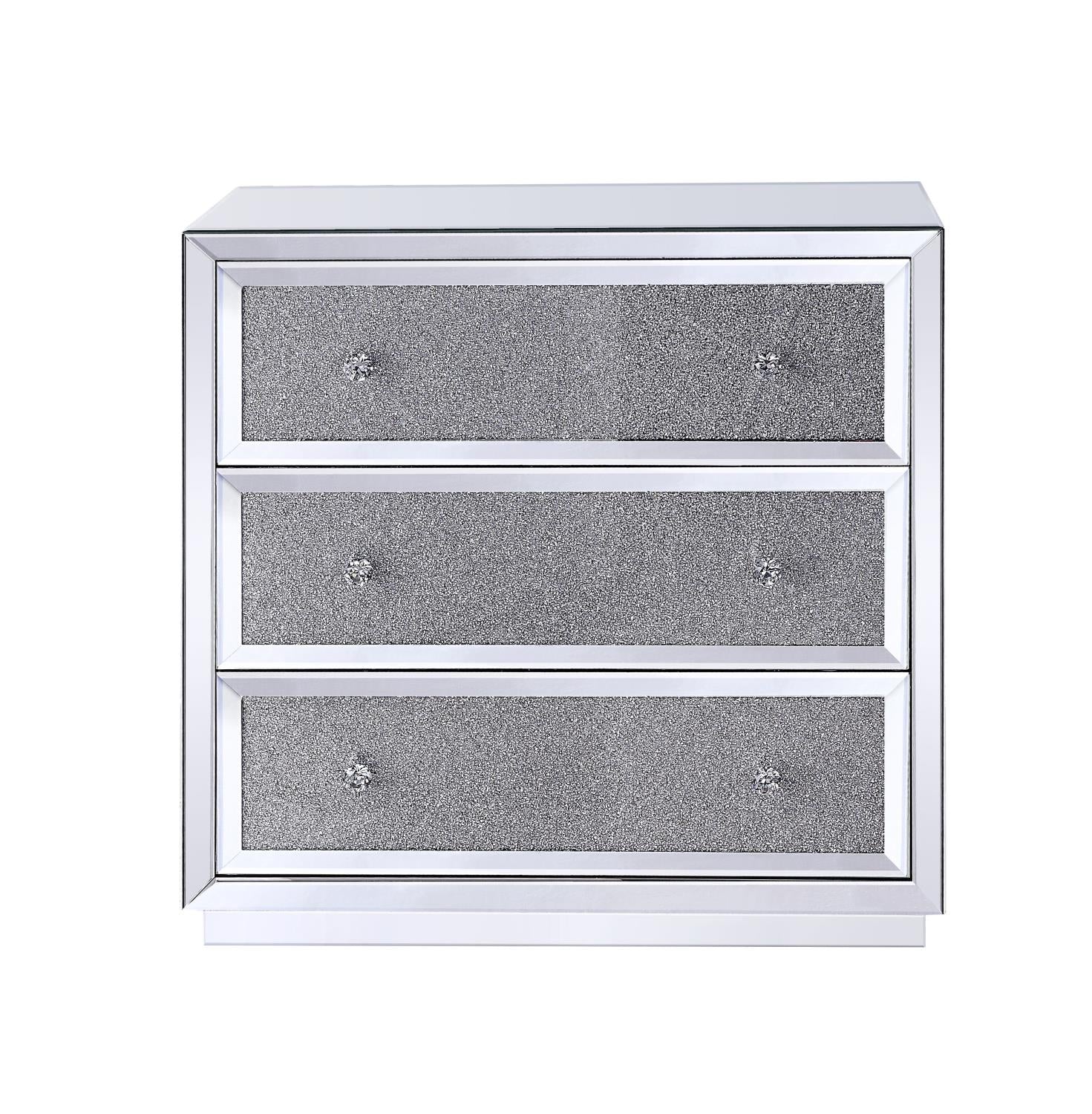 Toya Compact Mirrored Dresser