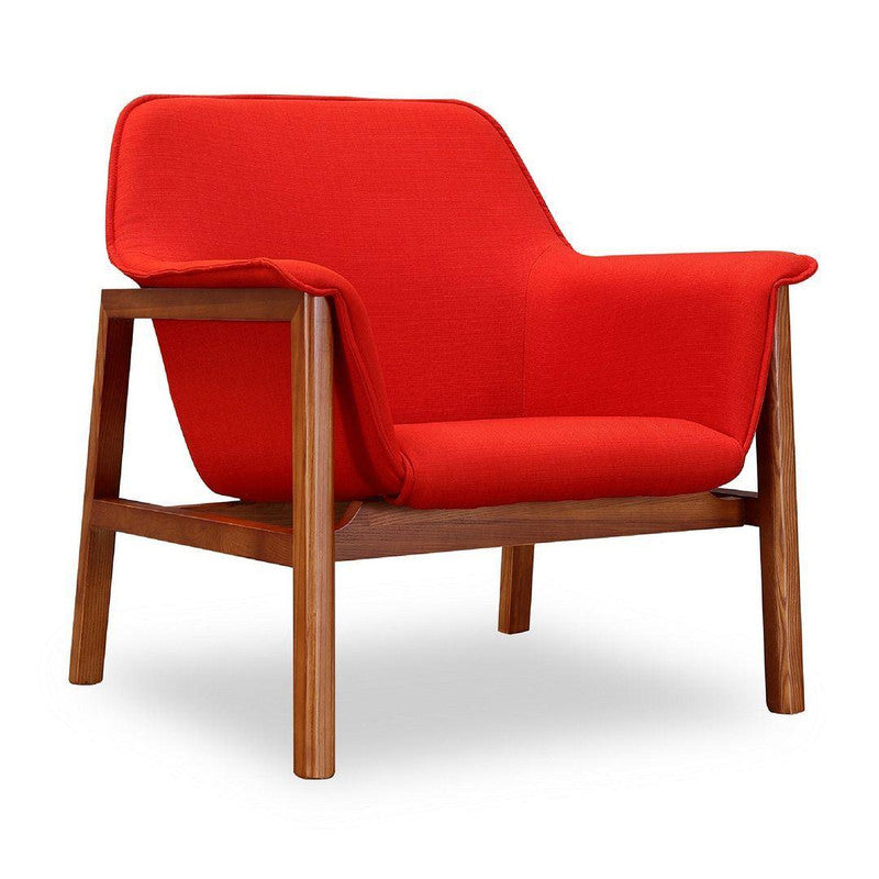 Ilanz Accent Chair - Burnt Orange