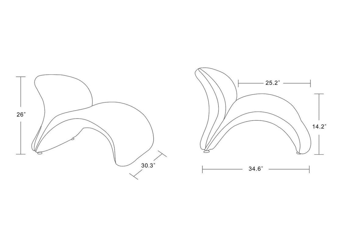 Asalha Accent Chair - Fuchsia