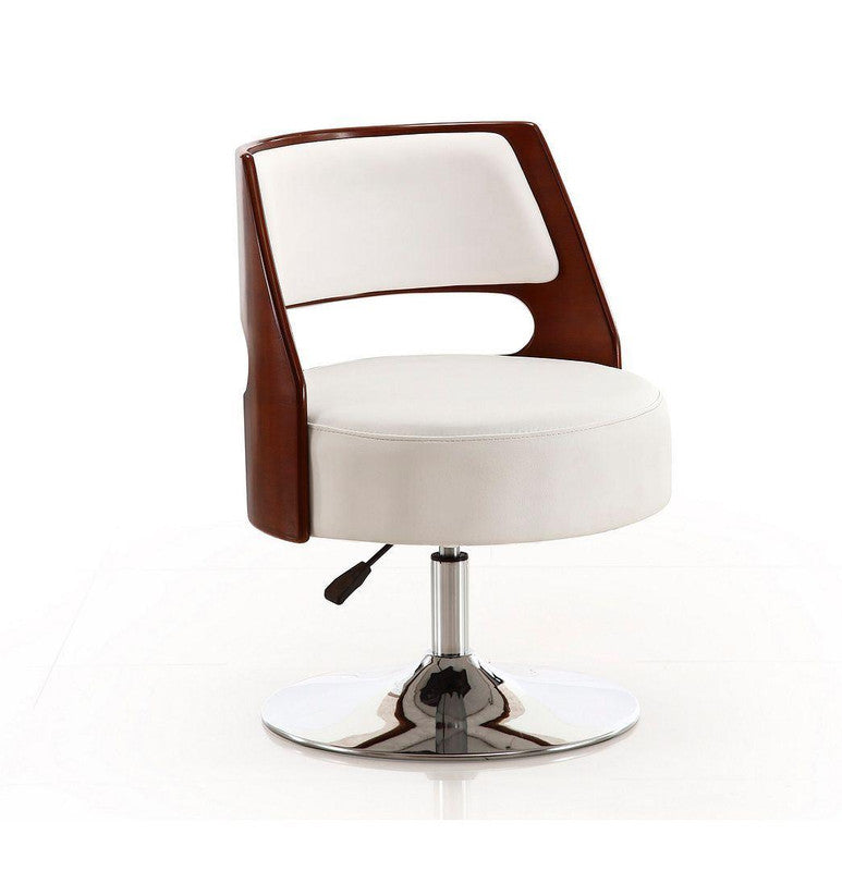 Vihara Adjustable Height Swivel Accent Chair