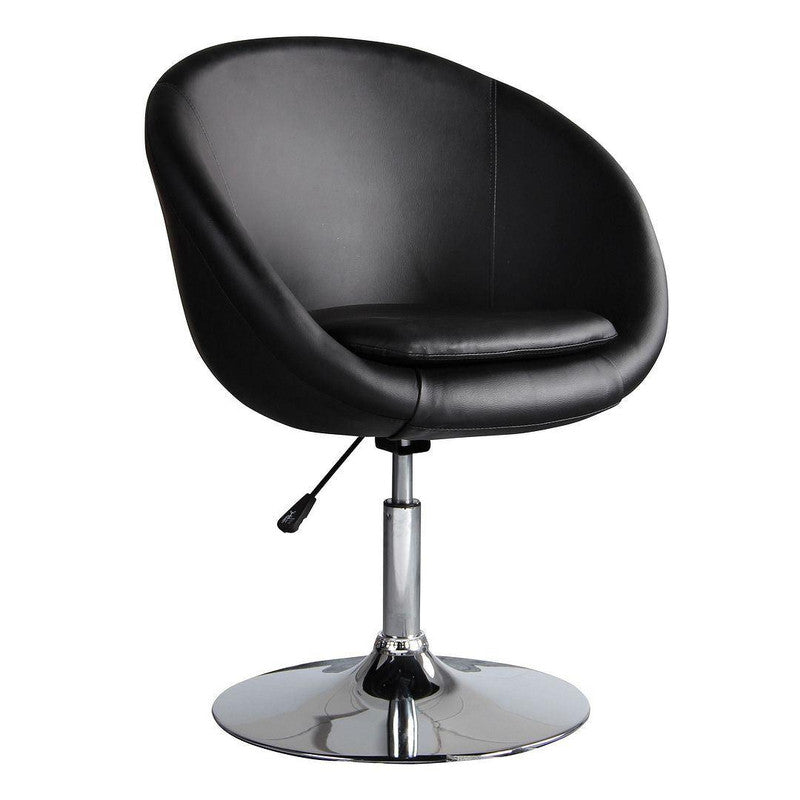 Hita Adjustable Height Swivel Chair - Black