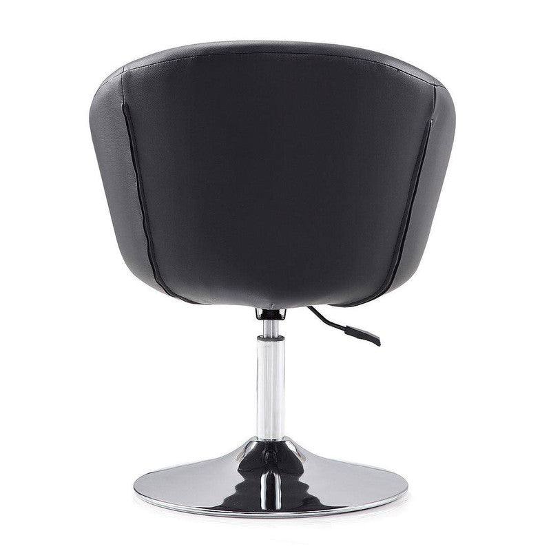 Hita Adjustable Height Swivel Chair - Black
