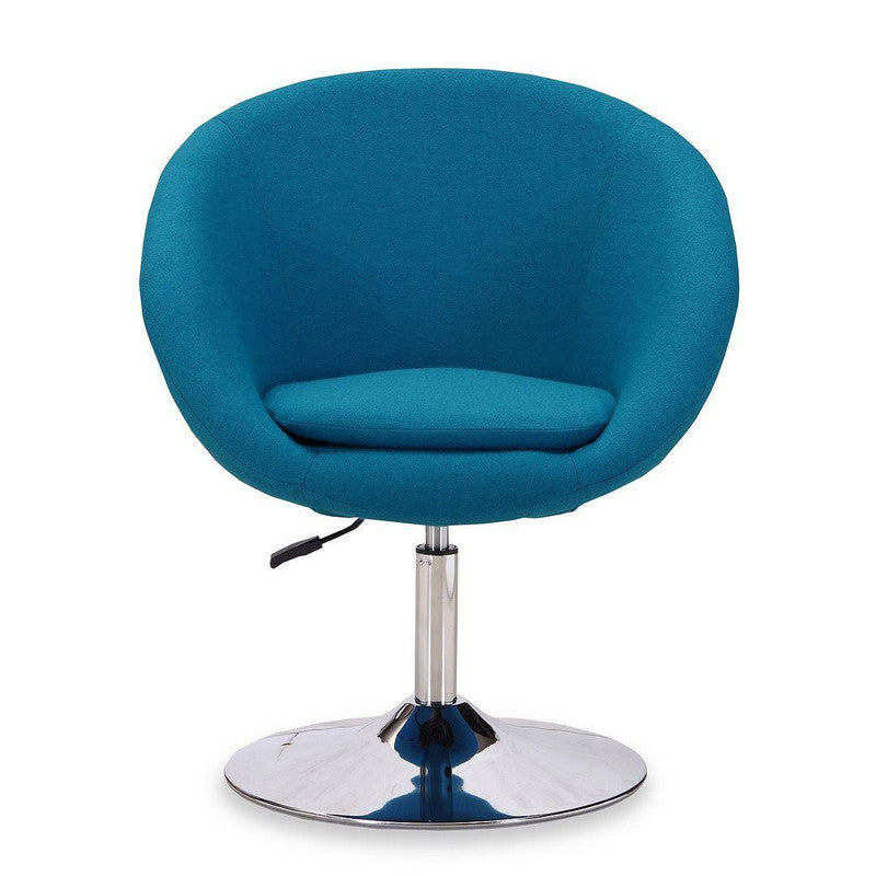 Hita Adjustable Height Swivel Chair - Blue