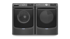 Maytag Volcano Black Front-Load Washer (5.2 cu. ft.) & Gas Dryer (7.3 cu. ft.) - MHW5630MBK/MGD6630MBK