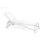 Nardi Atlantico Outdoor Chaise Lounger - White