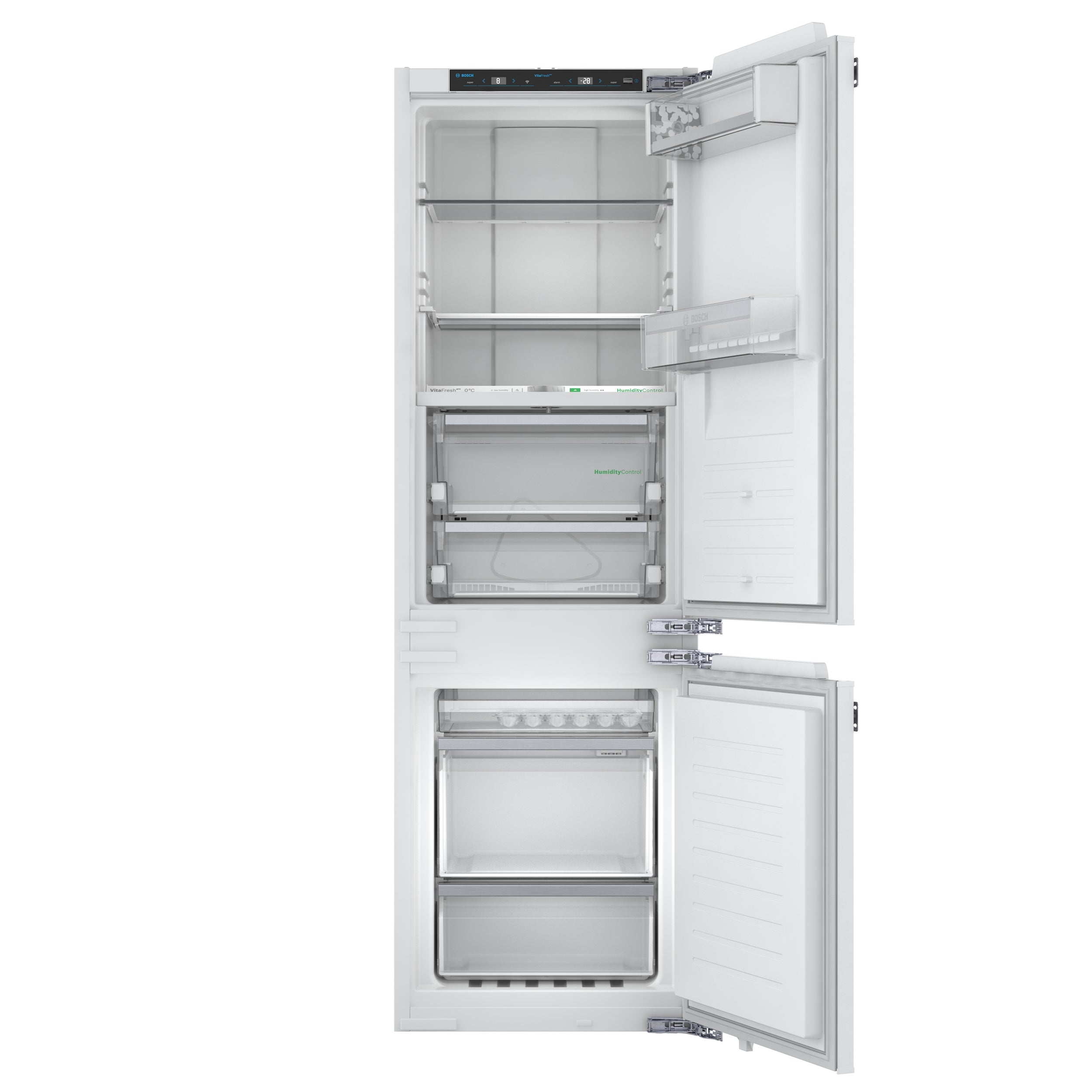Bosch 800 Series Custom Panel Fully-Integrated 24" Bottom Freezer (8.3 Cu.Ft) - B09IB91NSP