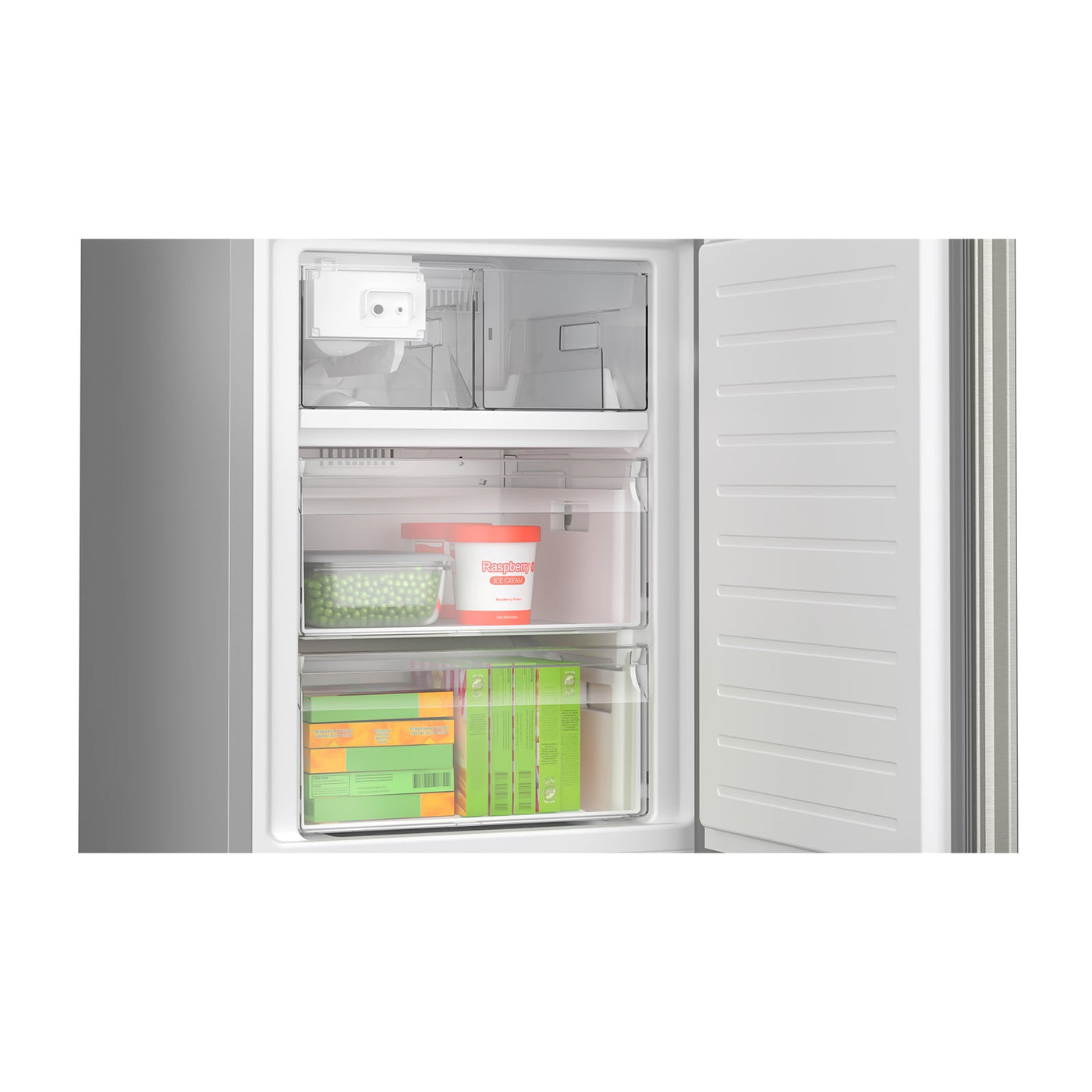 Bosch 24" Stainless Steel Smart Counter-depth Bottom Freezer Refrigerator with Home Connect (12.8 Cu. Ft) - B24CB80ESS
