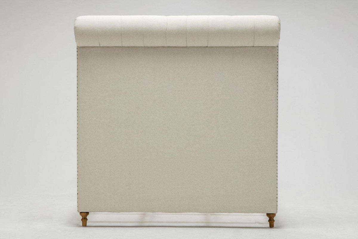 Tongeren Queen Bed - Cream