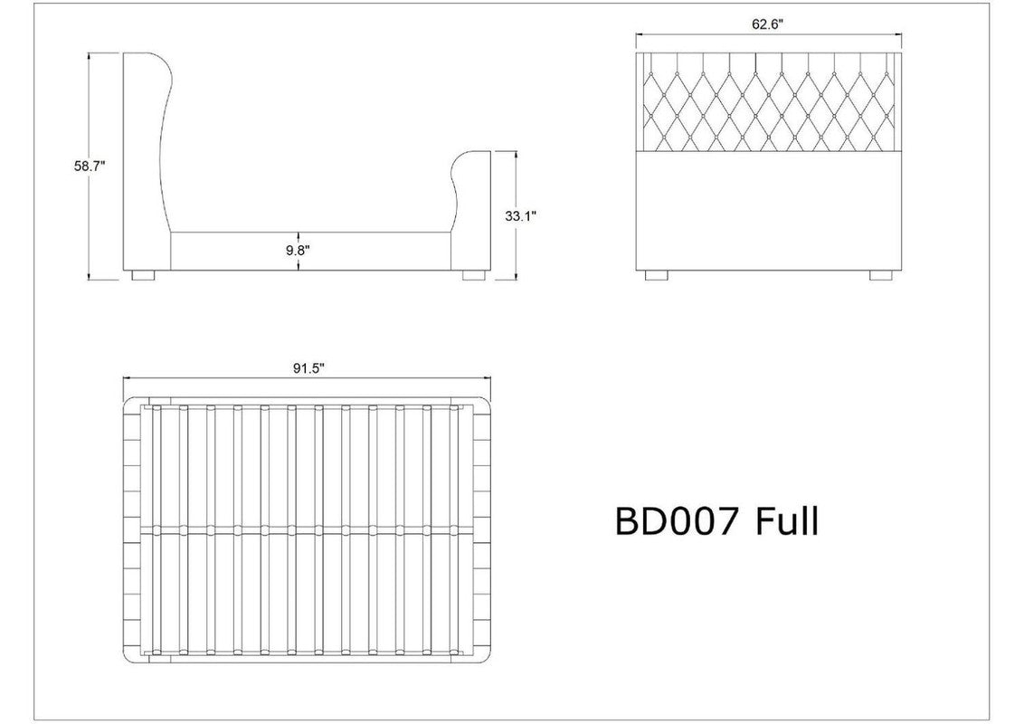 Cesis Full Bed