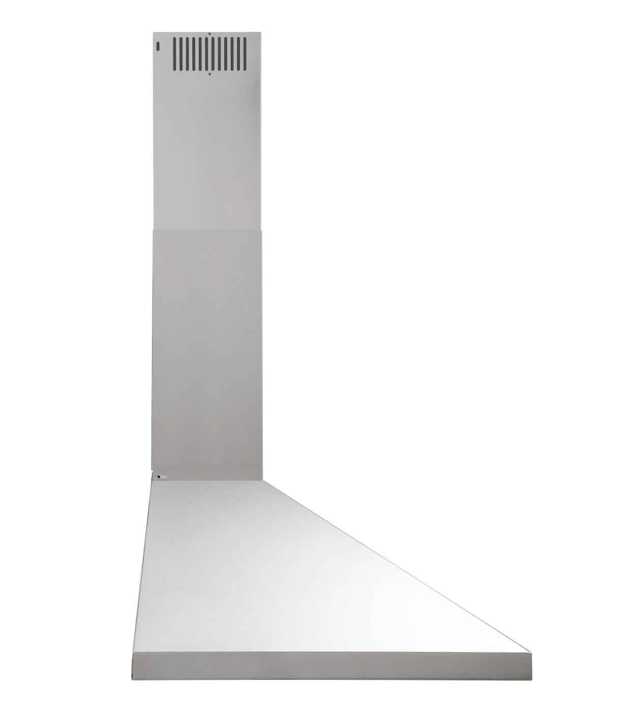 Broan Stainless Steel 24" 450 CFM Designer Pyramidal Chimney Hood - BWP1244SS