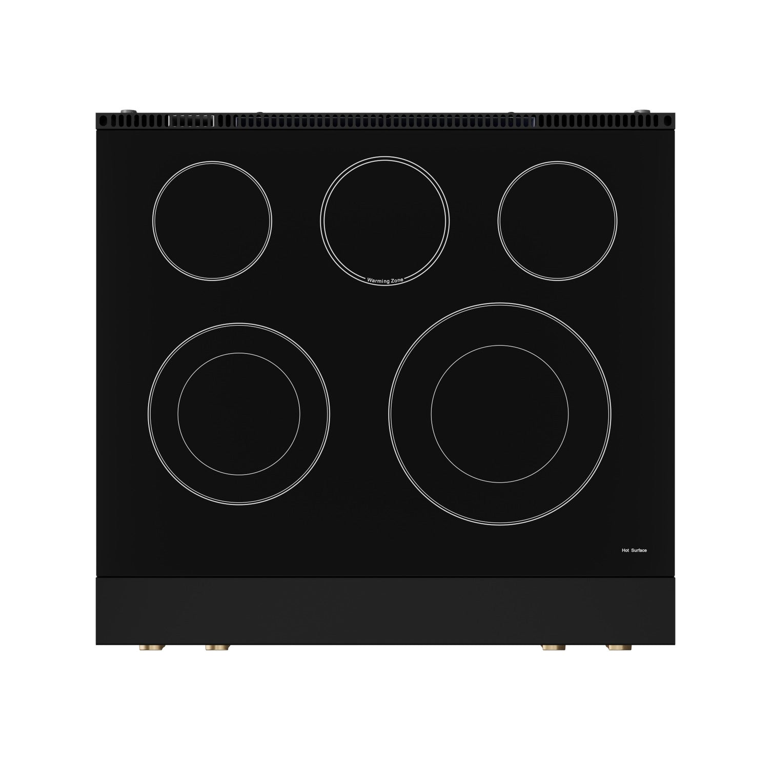 Thor Kitchen Black Stainless Steel Freestanding Professional Electric Range|Gordon Ramsay Series (4.55 cu.ft.) - RSE30B-BRZ