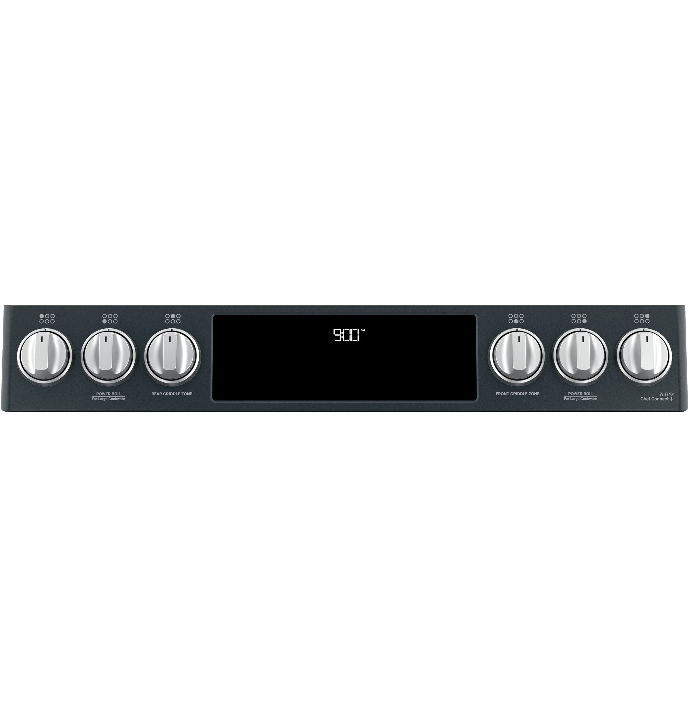 Café™ Matte Black 30" Slide-In Front Control Dual-Fuel Convection Range with Air Fry and Warming Drawer (5.7 CU.Ft) - CC2S900P3MD1
