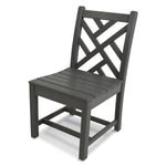 POLYWOOD® Chippendale Dining Side Chair - Slate Grey