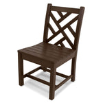 POLYWOOD® Chippendale Dining Side Chair - Mahogany