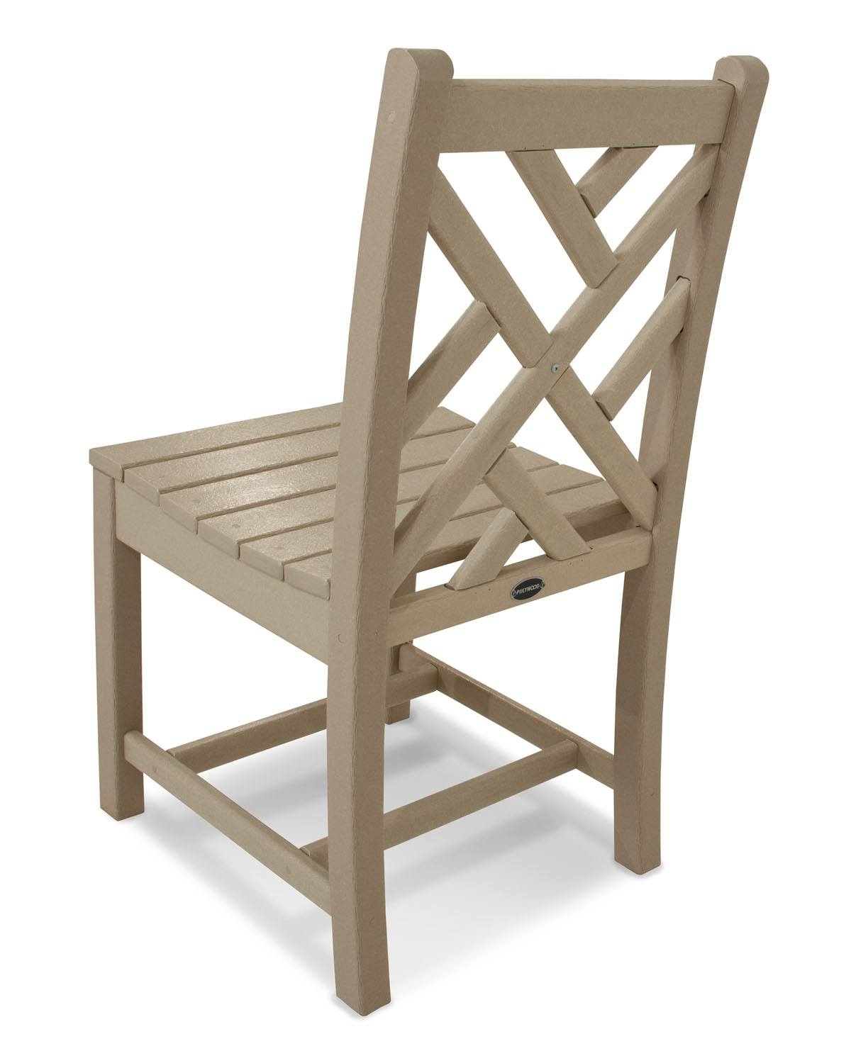 POLYWOOD® Chippendale Dining Side Chair - Sand