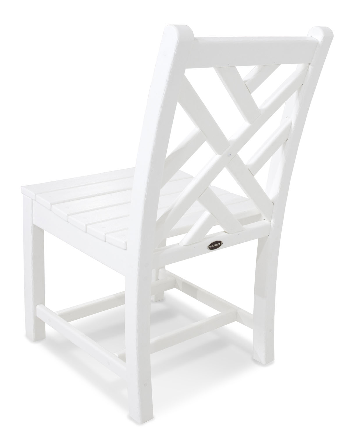 POLYWOOD® Chippendale Dining Side Chair - White
