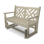 POLYWOOD® Chippendale Glider - Sand