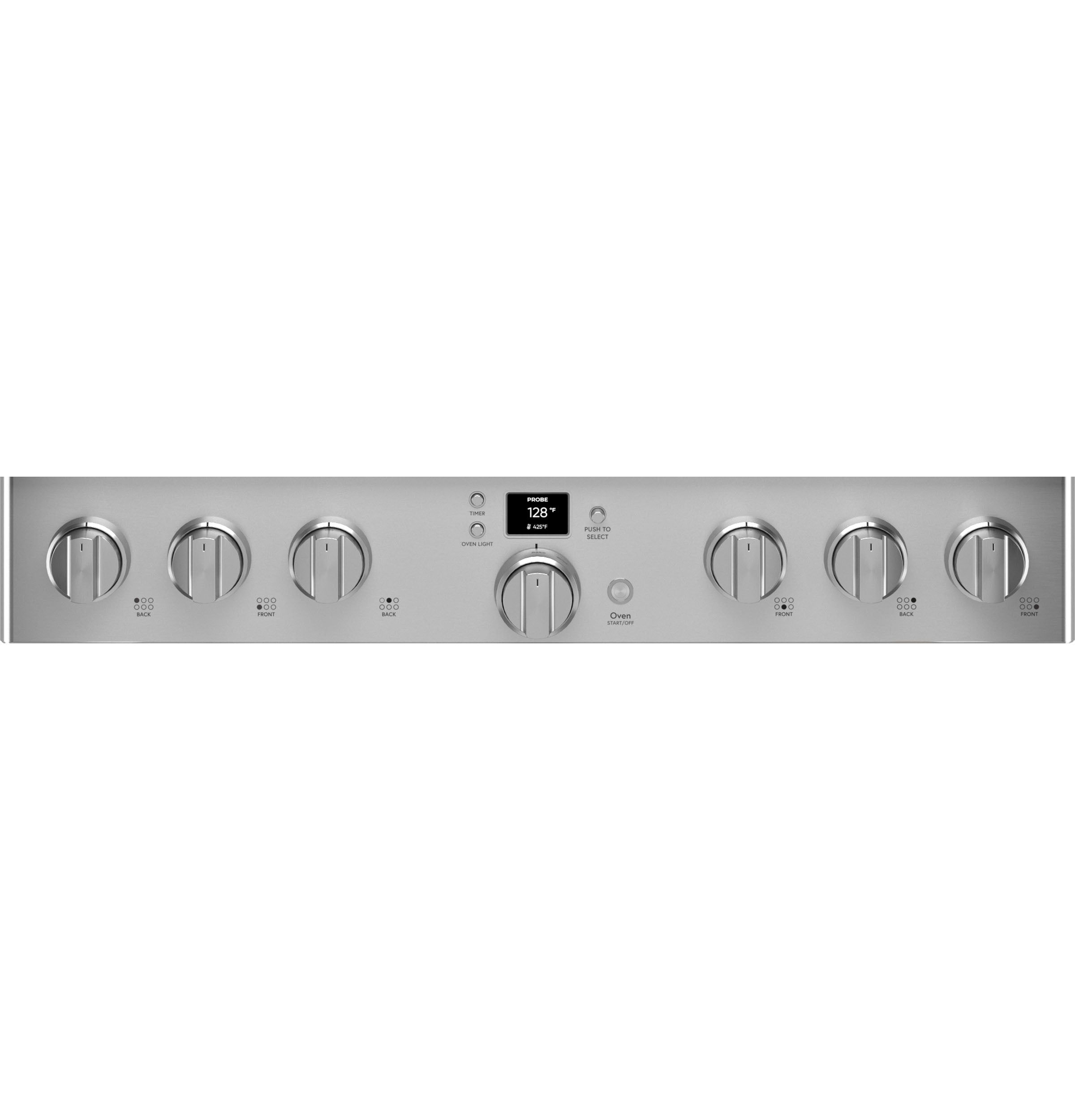 Café Stainless Steel 36" All-Gas Commercial-Style Smart Range (6.2 Cu.Ft) - CGY366P2TS1