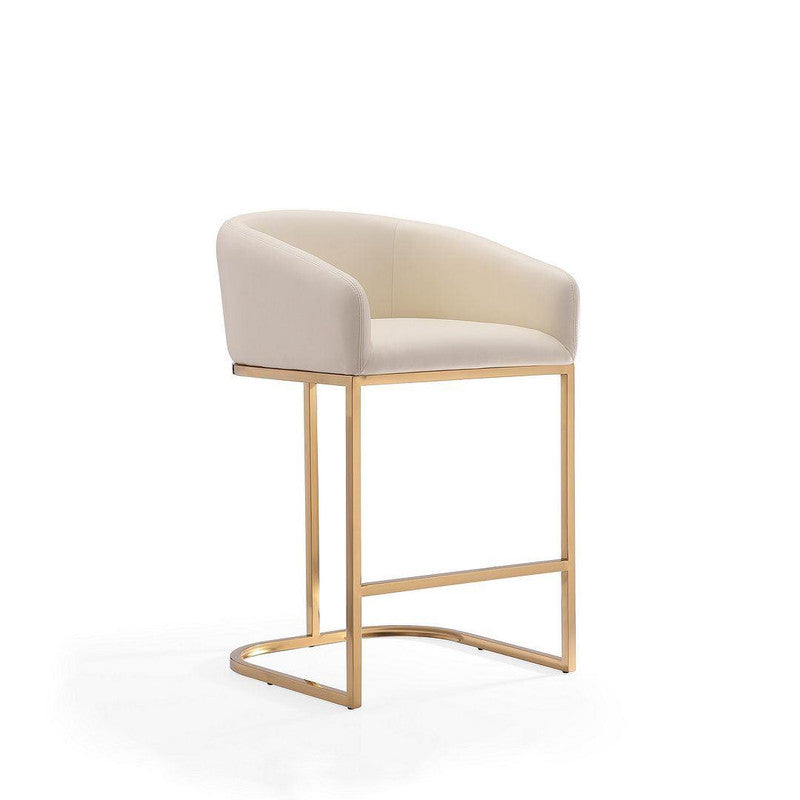 Dokkum Counter Stool - Cream