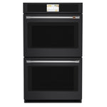 Café Matte Black 30" Built-In Convection Double Wall Oven (10 Cu.Ft) - CTD90DP3ND1