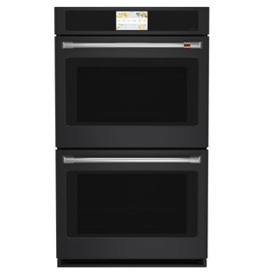 Café Matte Black 30" Built-In Convection Double Wall Oven (10 Cu.Ft) - CTD90DP3ND1