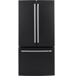 Café Matte Black 33" Counter-Depth French-Door Refrigerator (18.6 Cu. Ft.) - CWE19SP3ND1