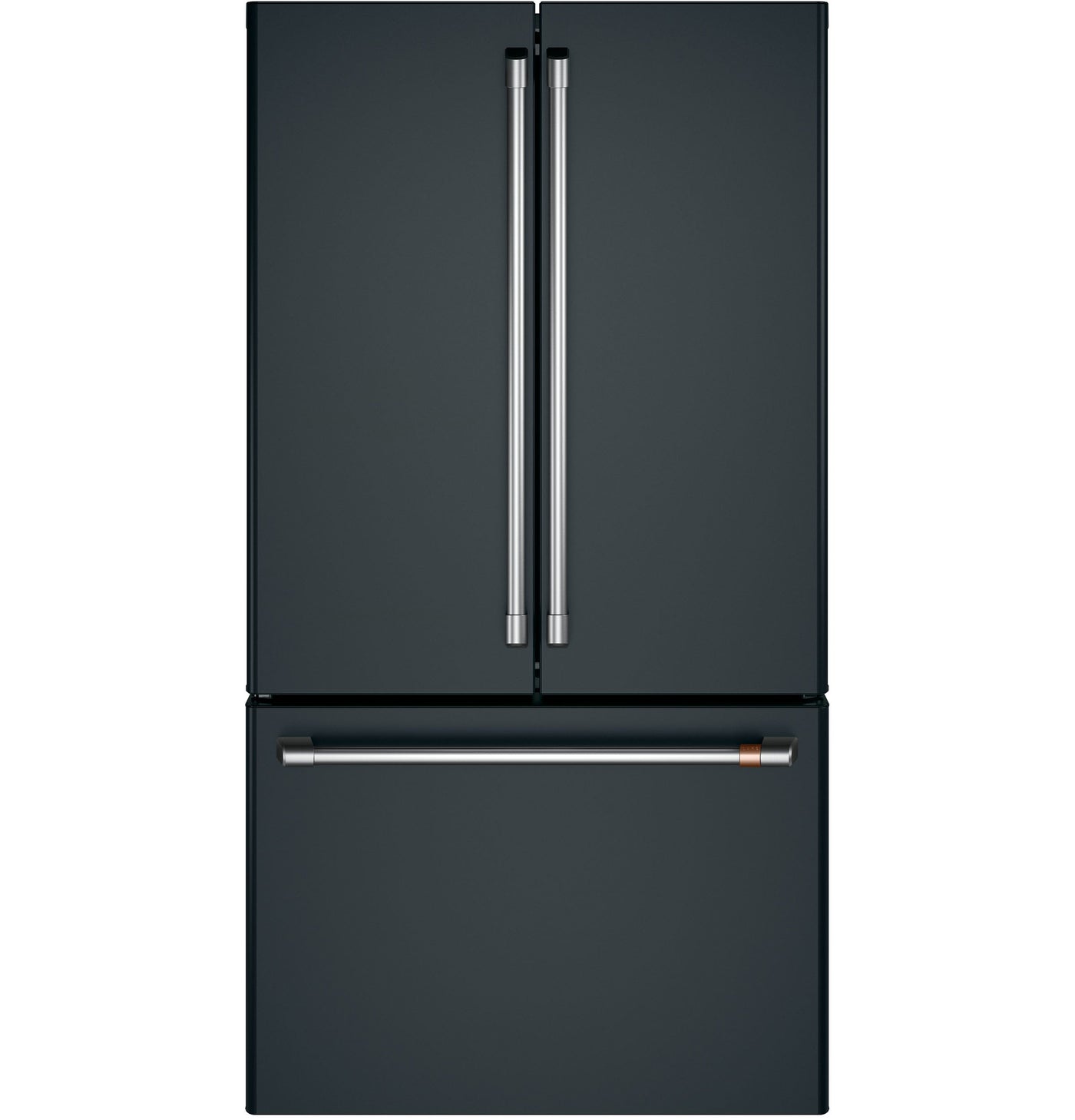 Café Matte Black 36" Counter-Depth French-Door Refrigerator (23.1 Cu. Ft.) - CWE23SP3MD1