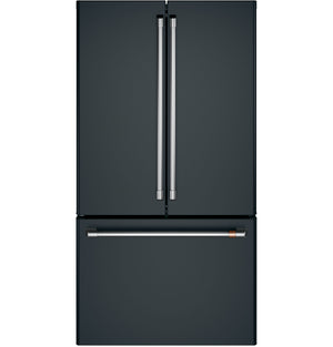 Café Matte Black 36" Counter-Depth French-Door Refrigerator (23.1 Cu. Ft.) - CWE23SP3MD1