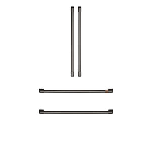 Café Brushed Black Refrigerator Handle Kit - CXQB4H4PNBT