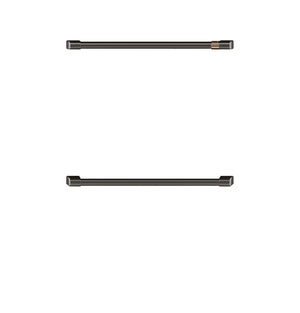 Café™ Brushed Black 2Pcs. 30" Wall Oven Handle - CXWD0H0PMBT