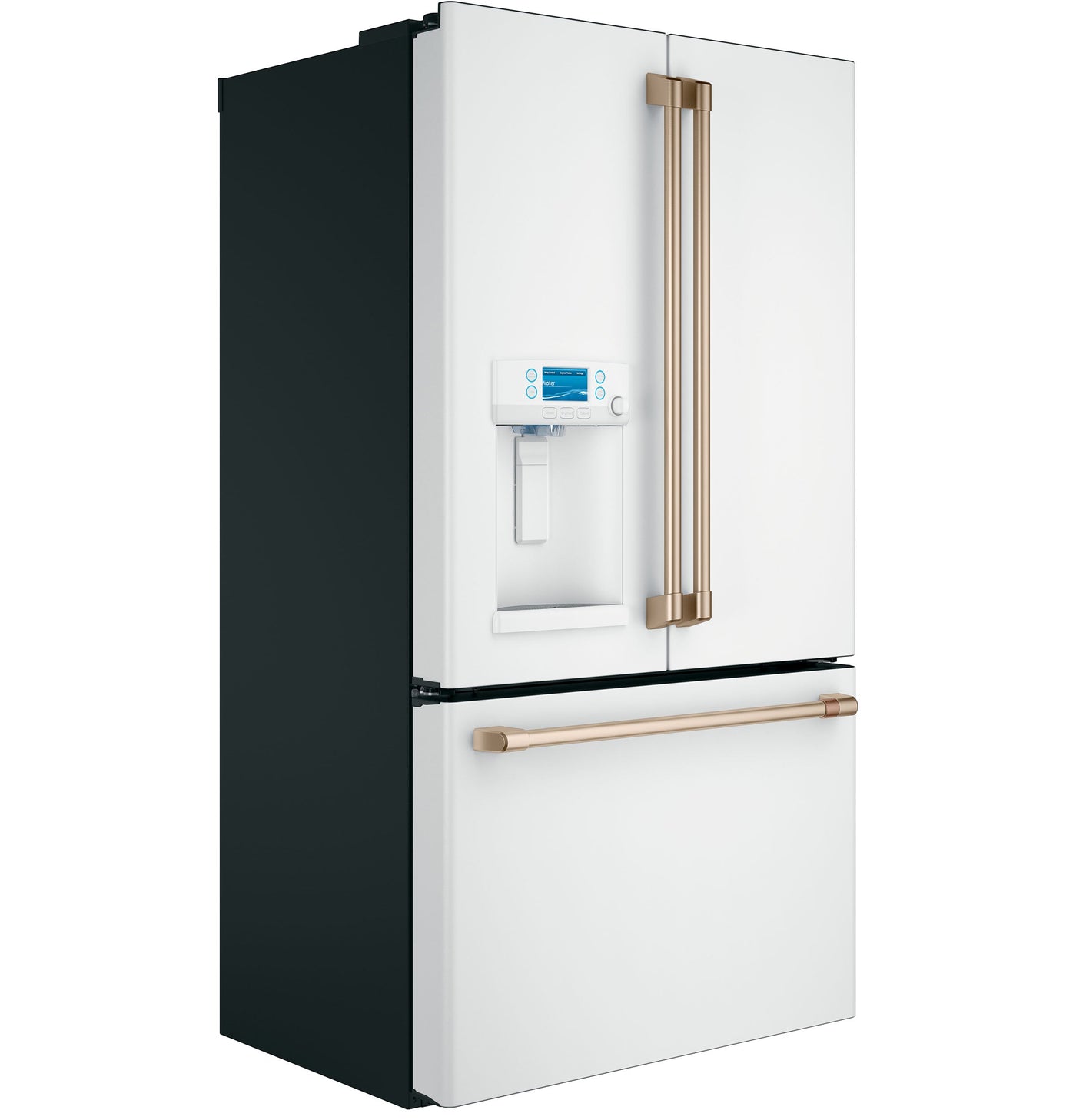 Café Matte White 36" Counter-Depth French-Door Refrigerator with Hot Water Dispenser (22.2 Cu. Ft.) - CYE22TP4MW2