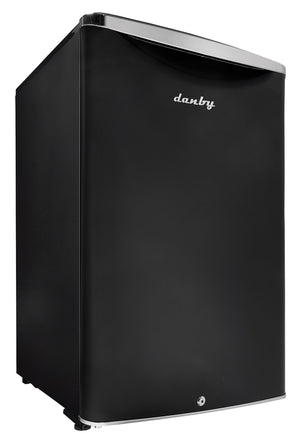 Danby Metallic Black Contemporary Classic Compact Refrigerator (4.4 Cu.Ft.) - DAR044A6MDB