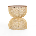 Istedgade II Reclaimed Teak End Table - Natural