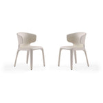 Kediri Dining Chair Set of 2 - Cream