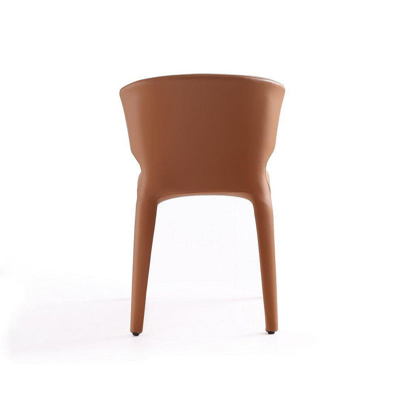 Kediri Dining Chair Set of 2 - Saddle Brown