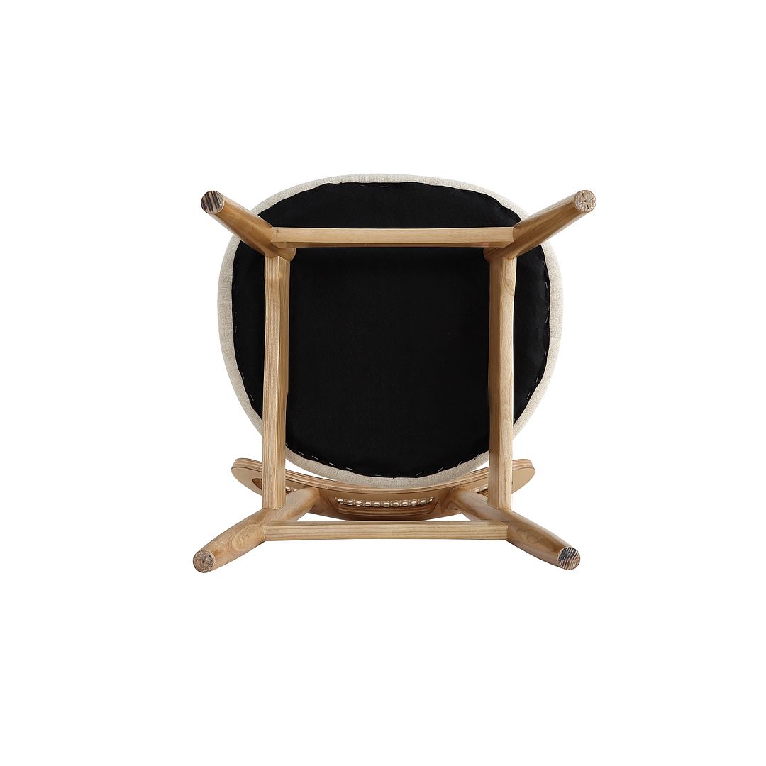 Oliver Dining Chair - Nature/Oatmeal - Set of 2
