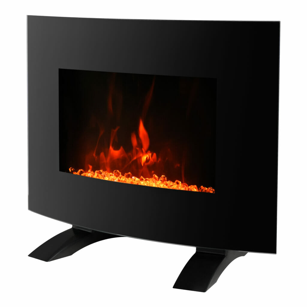 Danby Black Wall Mount Electric Fireplace (22") - DDEF02213BD13
