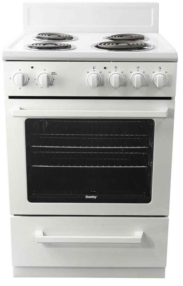 Danby White Coil Range 24" - DERM240WC