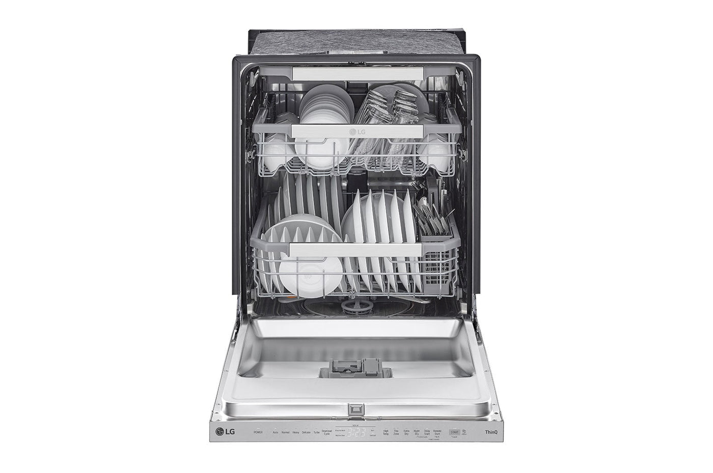 LG Stainless Steel Smart Top Control Dishwasher with QuadWash™ and Dynamic Dry™ - LDPM6762S