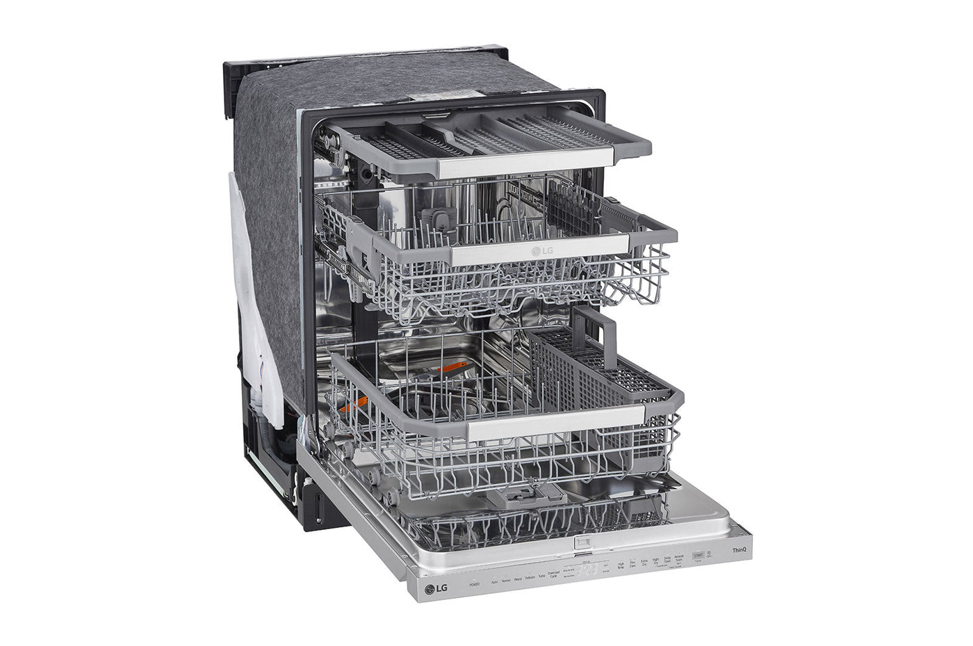 LG Stainless Steel Smart Top Control Dishwasher with QuadWash™ and Dynamic Dry™ - LDPM6762S
