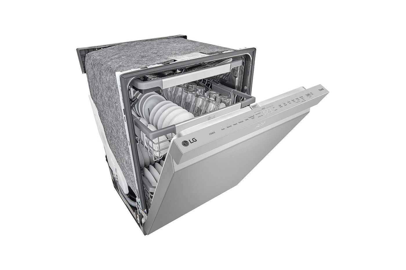 LG Stainless Steel Smart Top Control Dishwasher with QuadWash™ and Dynamic Dry™ - LDPM6762S