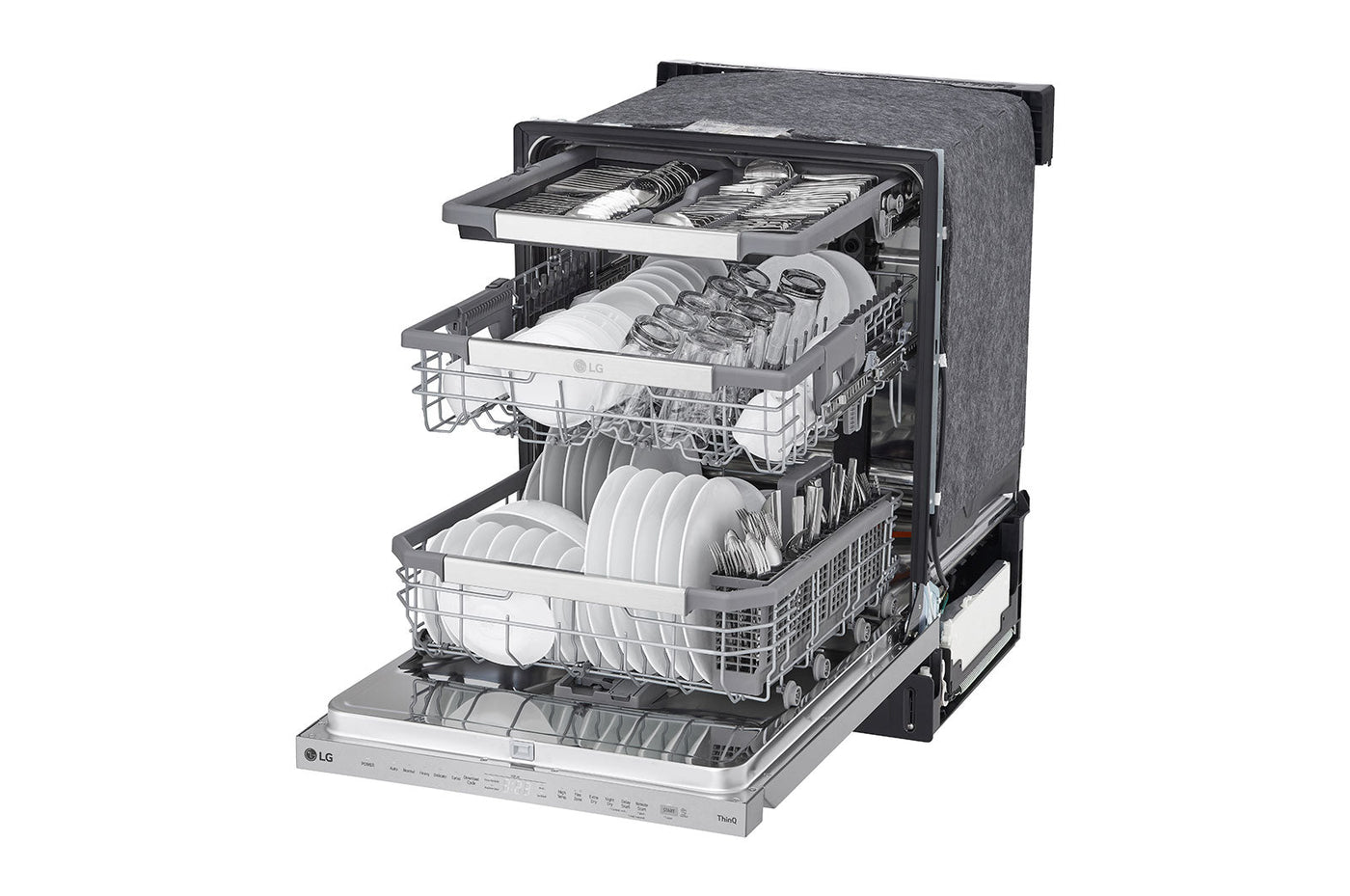 LG Stainless Steel Smart Top Control Dishwasher with QuadWash™ and Dynamic Dry™ - LDPM6762S