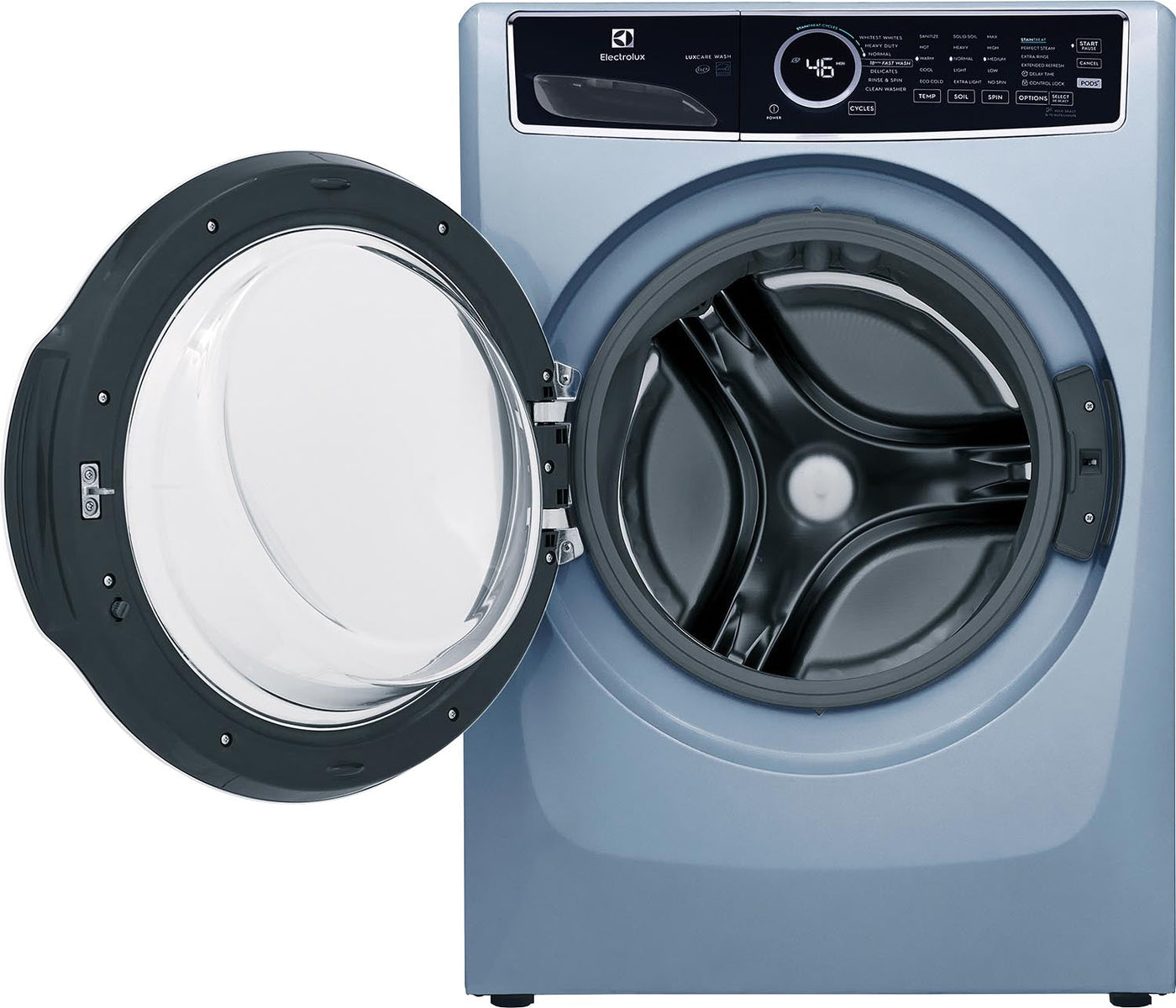 Electrolux Glacier Blue Front Load Washer (5.2 cu. ft) - ELFW7437AG