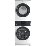 Electrolux White LuxCare Laundry Tower with Washer (5.1 cu. ft.) and Electric Dryer (8 cu. ft.) - ELTE730CAW