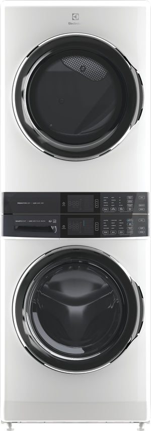 Electrolux White Laundry Tower with SmartBoost® Washer (5.2 Cu.Ft) & Electric Dryer (8 Cu.Ft) - ELTE760CAW