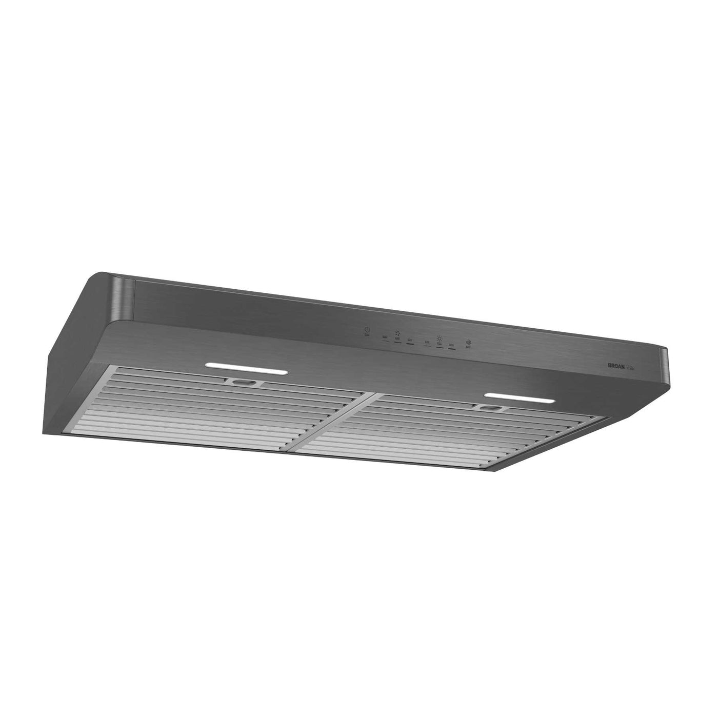 Broan Black Stainless Steel 36" 650 Max CFM Under-the-Cabinet Range Hood - ERLE136BLS