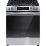 Frigidaire Stainless Steel 30'' Front Control Gas Range (5.1 Cu. Ft) - FCFG3062AS
