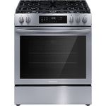 Frigidaire Stainless Steel 30'' Front Control Gas Range (5.1 Cu. Ft) - FCFG3083AS