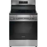 Frigidaire Stainless Steel 30" Freestanding Electric Range with Air Fry (5.3 Cu. Ft.) - FCRE308CAS